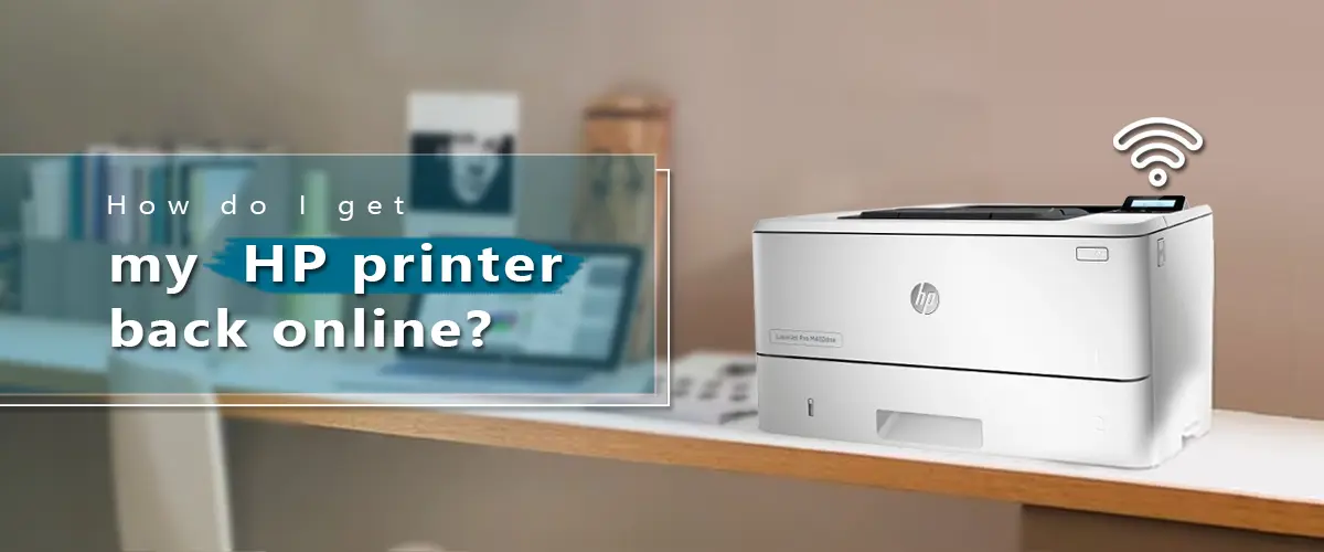 hp printer back online